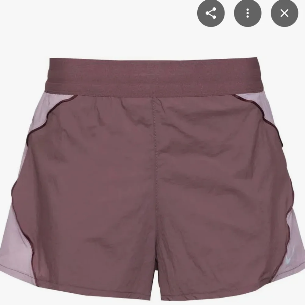 Nike Women's Swift Repel High-waisted Brief Lined Running Shorts sz LRG - Picture 5 of 16